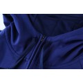 Atletico Madrid Hoodie Sweatshirt Kit(Top+Pants) Blue 2021/22