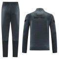 PSG Zipper Sweatshirt Kit(Top+Pants) Deep Gray 2021/22