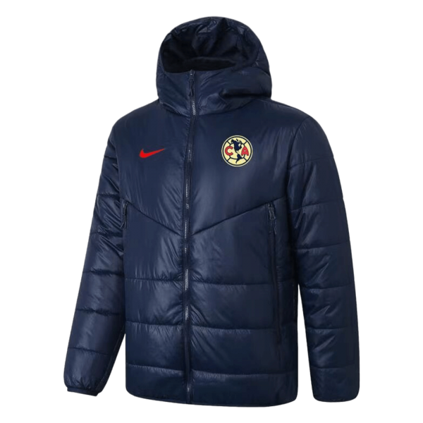 Club America Training Winter Jacket Navy 2021/22