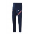 PSG Hoodie Training Kit White&Navy (Jacket+Pants) 2021/22