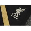 Liverpool Zipper Sweatshirt Kit Black&Blue(Top+Pants) 2021/22