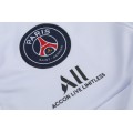 PSG Hoodie Training Kit White&Navy (Jacket+Pants) 2021/22