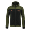 Manchester City Dark Green Hoodie Jacket 2021/22