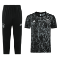 Germany Training Kit(Jersey+3/4 Pants) Black 2021/22