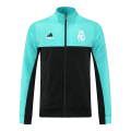 Real Madrid Training Jacket Black&Cyan 2021/22