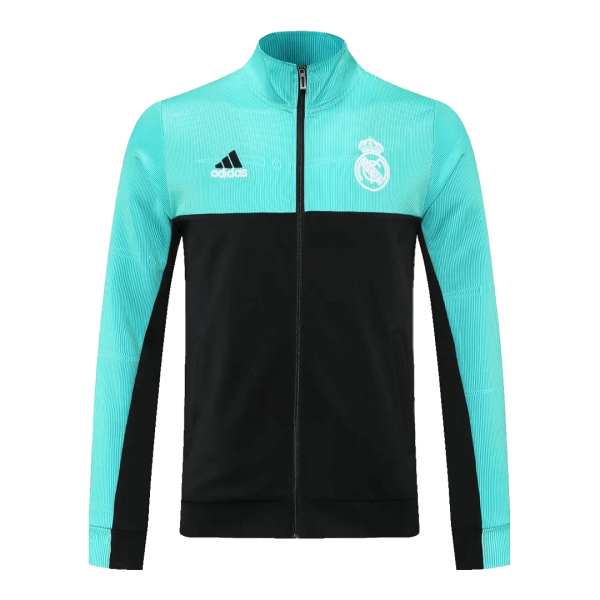 Real Madrid Training Jacket Black&Cyan 2021/22