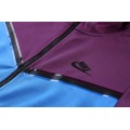 Customize Hoodie Training Kit (Jacket+Pants) Purple&Blue 2022