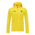 Borussia Dortmund Windbreaker Hoodie Jacket Yellow 2021/22