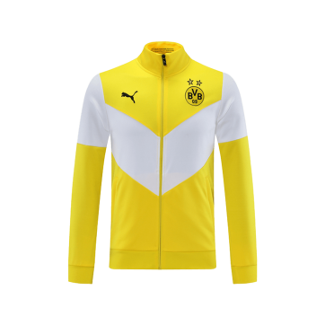 Borussia Dortmund Training Jacket Yellow&White 2021/22