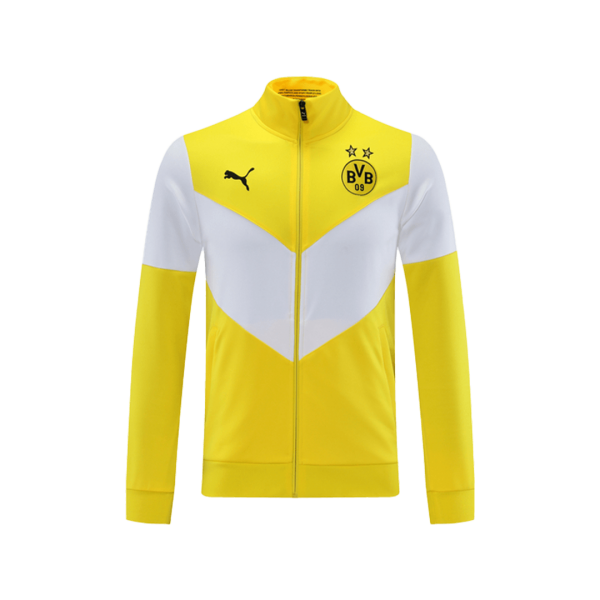 Borussia Dortmund Training Jacket Yellow&White 2021/22