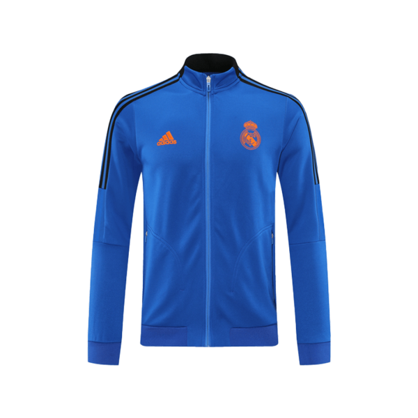 Real Madrid Training Jacket Blue&Orange 2021/22