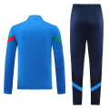 Italy Zipper Sweat Kit(Top+Pants) Blue Replica 2022