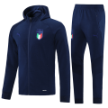 Italy Hoodie Training Kit (Jacket+Pants) Navy 2021/22