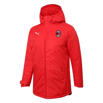 AC Milan Training Winter Long Jacket Red 2021/22