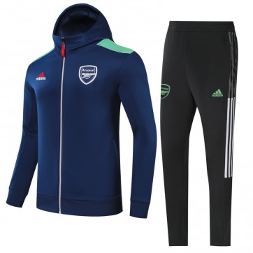 Arsenal Hoodie Training Kit Navy(Jacket+Pants) 2021/22