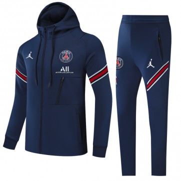 PSG Hoodie Training Kit Navy(Jacket+Pants) 2021/22