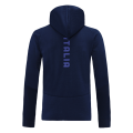 Italy Hoodie Jacket Navy 2021/22