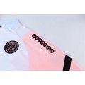 PSG Zipper Sweatshirt Kit(Top+Pants) White&Pink 2021/22