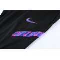 Barcelona Zipper Sweatshirt Kit(Top+Pants) Black&Pink 2021/22