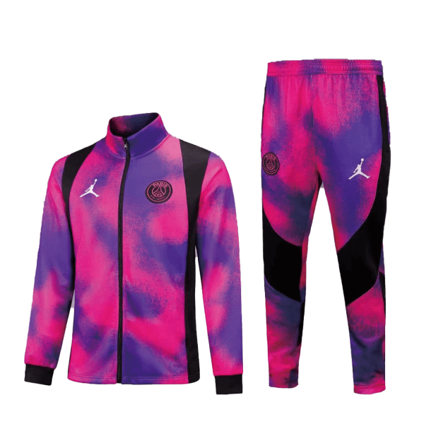 PSG Jordan 21/22 High Neck Collar Training Jacket KitJacket+Trouser) Purple