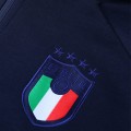 Italy Hoodie Training Kit (Jacket+Pants) Navy 2021/22