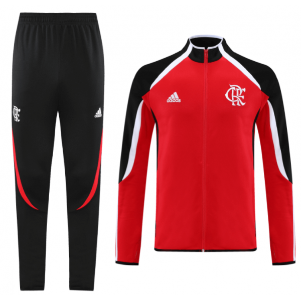 CR Flamengo Teamgeist Training Kit (Jacket+Pants) Red&Black 2021/22