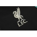 Liverpool Zipper Sweatshirt Kit Black&Blue(Top+Pants) 2021/22