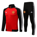 Manchester United Training Kit (Jacket+Pants) Red&Black 2021/22