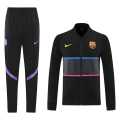 Barcelona Training Jacket Kit (Jacket+Pants) Player Version Black 2021/22