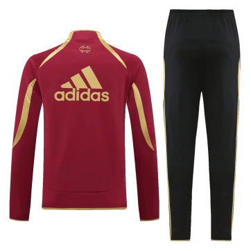 Arsenal Teamgeist Training Kit Black&Red (Jacket+Pants) 2021/22