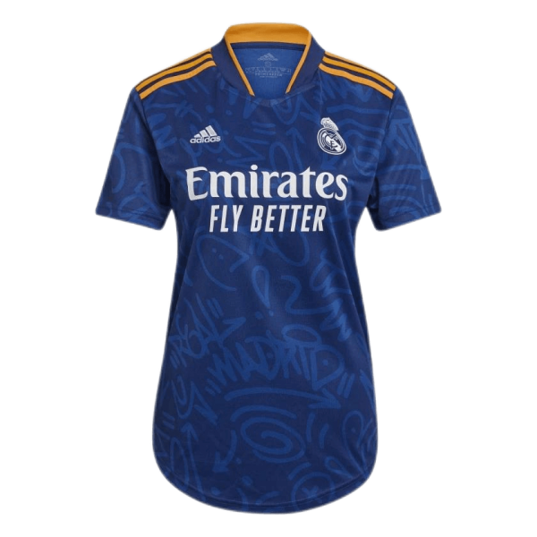 Real Madrid Women's Soccer Jersey Away Replica 2021/22