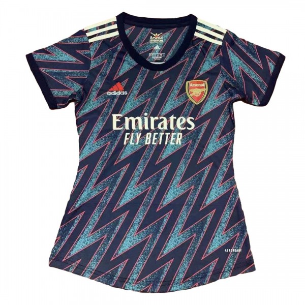 Arsenal Women's Soccer Jersey Third Away Replica 2021/22