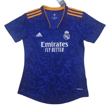 Real Madrid Women's Soccer Jersey Away Replica 2021/22