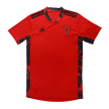 Germany Soccer Jersey Goalkeeper Red Replica 2021