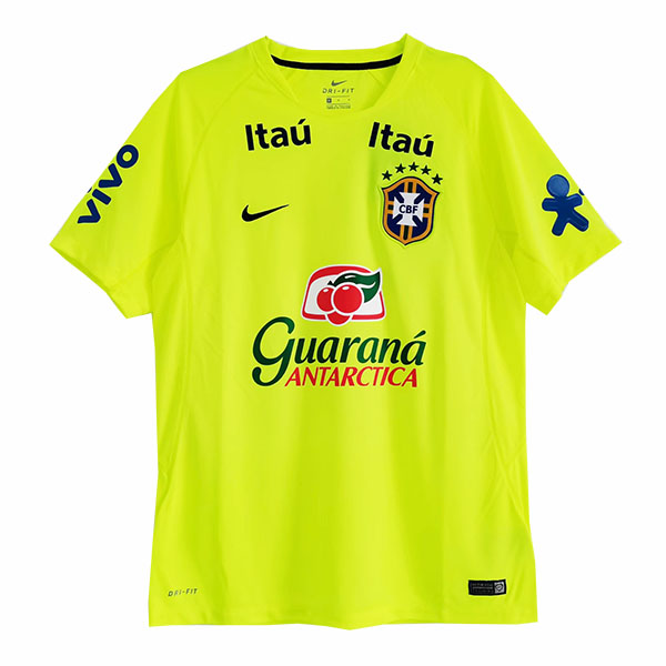 Brazil Pre-Match Soccer Jersey Replica 2022 - Green