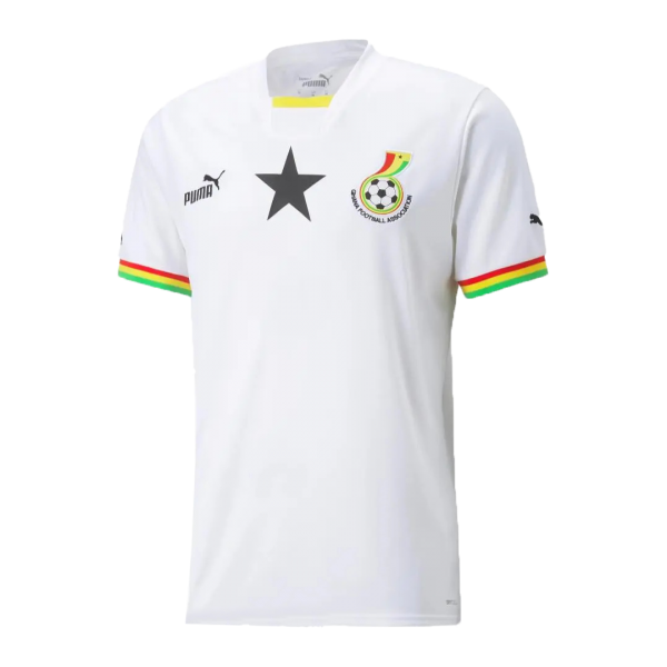 Ghana Soccer Jersey Home Replica World Cup 2022