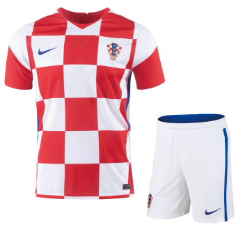 Croatia Soccer Jersey Home Kit (Jersey+Short) Replica 2021