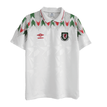Wales Soccer Jersey Away Retro Replica 90/92