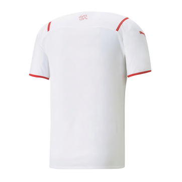 Switzerland Soccer Jersey Away Replica 2021