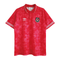 Wales Soccer Jersey Home Retro Replica 90/92