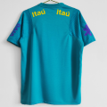 Brazil Soccer Jersey Pre-Match Blue 2021