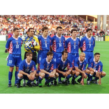 Croatia Soccer Jersey Away Rerto Replica 1998