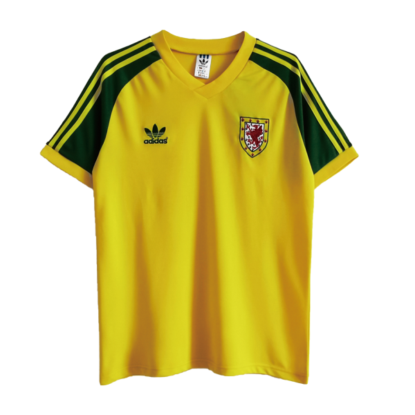 Wales Soccer Jersey Away Retro Replica 1982