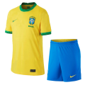 Brazil Soccer Jersey Home Kit (Shirt+Short) Replica 2021