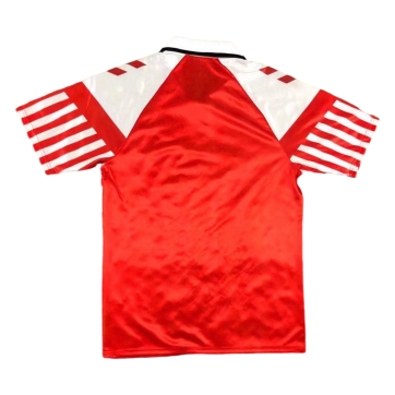 Denmark Retro Soccer Jersey Home Replica 1992