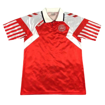 Denmark Retro Soccer Jersey Home Replica 1992